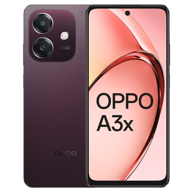 Smartphone Oppo A3x 4Go 128Go Rouge