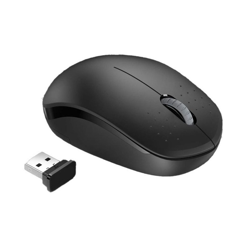 SOURIS SANS FIL JEDEL W450 NOIR & ROUGE