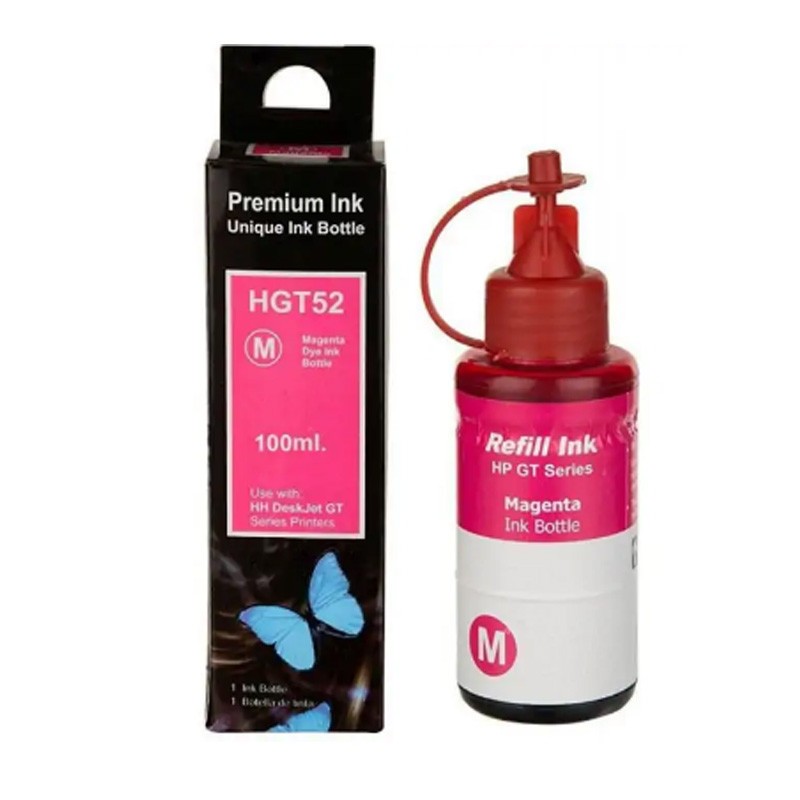 BOUTEILLE D'ENCRE ADAPTABLE HP HGT52 100 ML -...