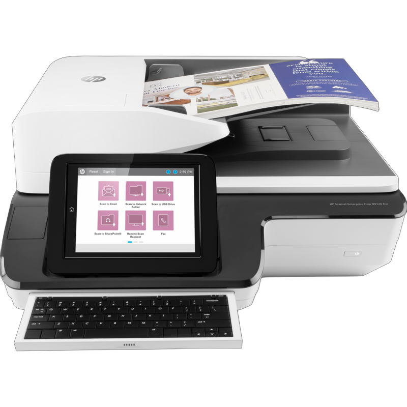 SCANNER DE DOCUMENT HP SCANJET ENTERPRISE FLOW...