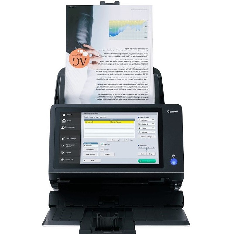 SCANNER DE BUREAU CANON SCANFRONT 400 A4 -...