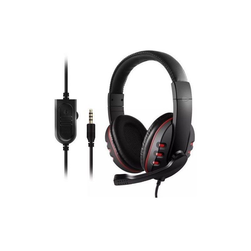 MICRO CASQUE GAMER FILAIRE GM002 - NOIR