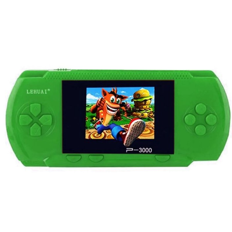 MINI CONSOLE DE JEUX PORTABLE LEHUAI P3000 - VERT